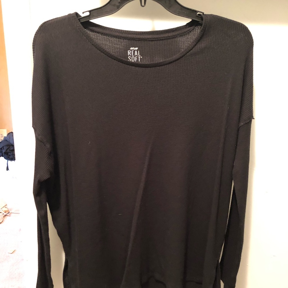 Slouchy long sleeve t